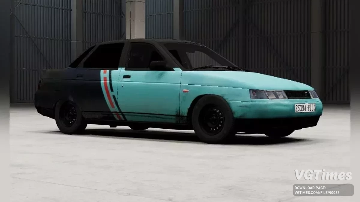 BeamNG.drive — VAZ 2110 1998-2007 (0.37.x)