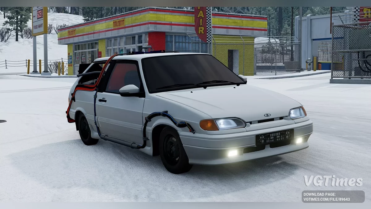 BeamNG.drive — Ваз 2113 Time Machine