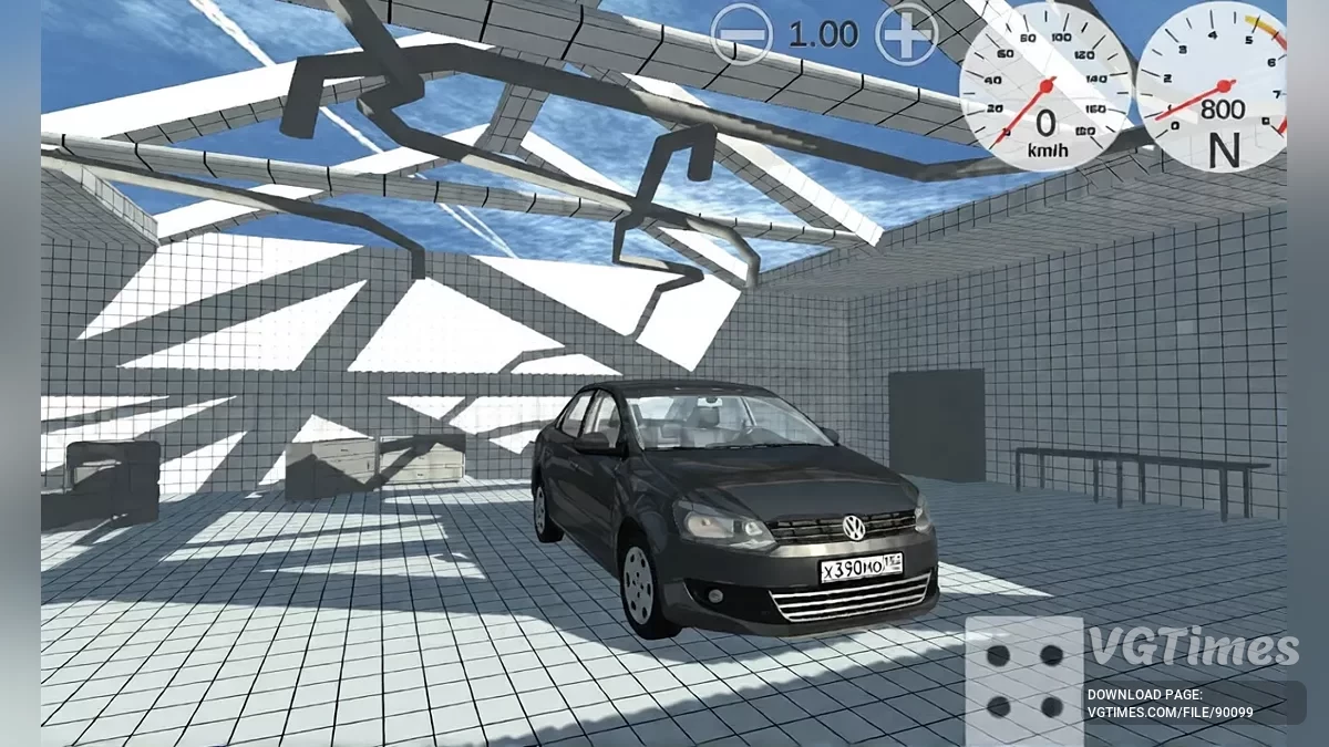 Not Simple Car Crash — Volkswagen Polo