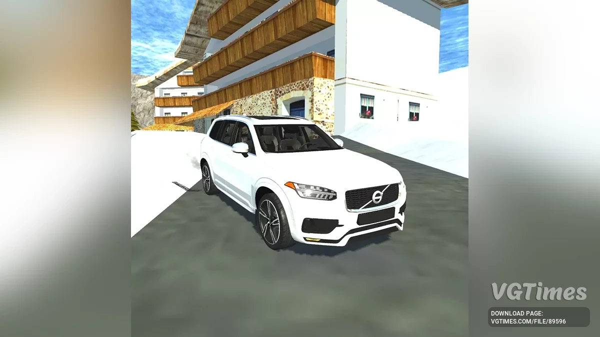 Simple Car Crash Physics Sim — Volvo XC 90
