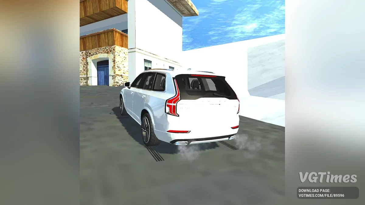 Simple Car Crash Physics Sim — Volvo XC 90