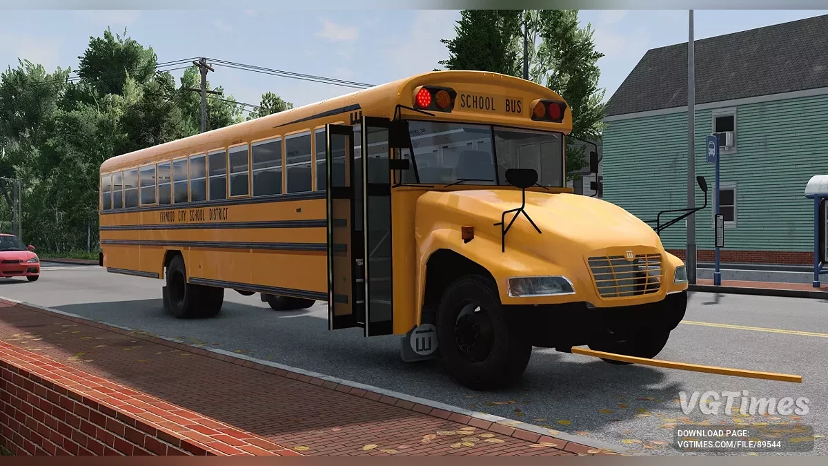 BeamNG.drive — Wentward Fusion School Bus v1.0 (0.37.x)