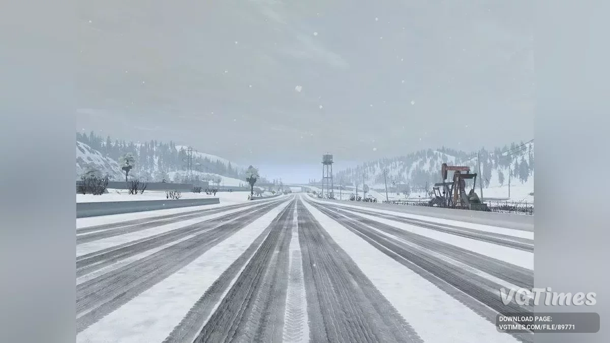 BeamNG.drive — Winter West Coast, USA v0.37.2 (0.37.x)