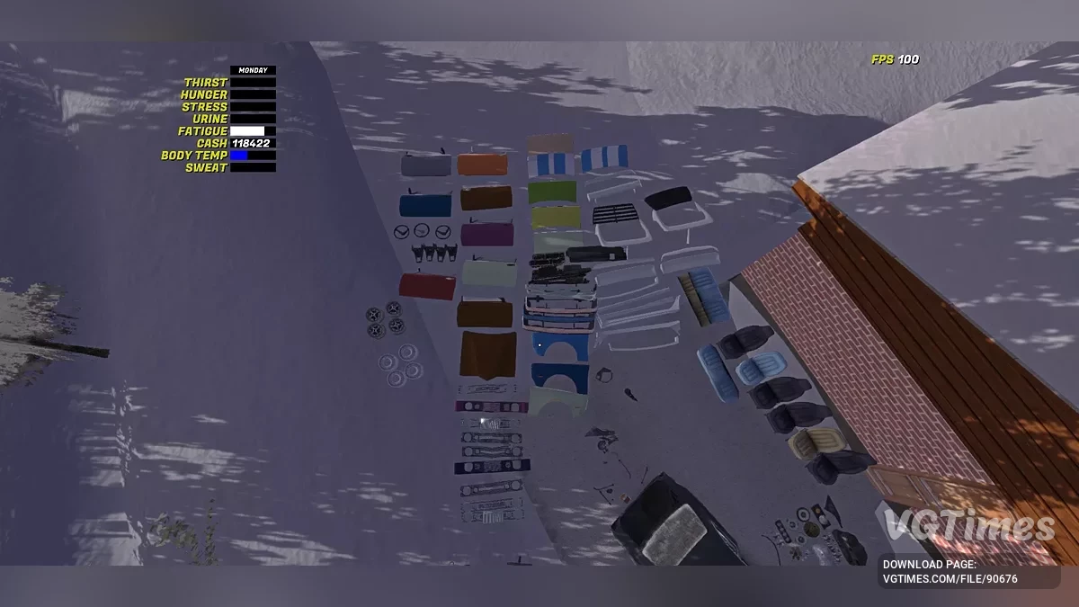 My Winter Car — Corris Rivett готов к сборке, есть все детали