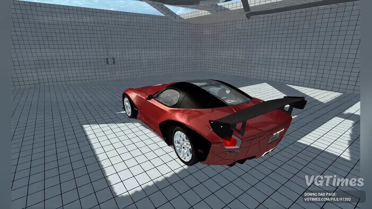 Simple Car Crash Physics Sim — Devon GTX