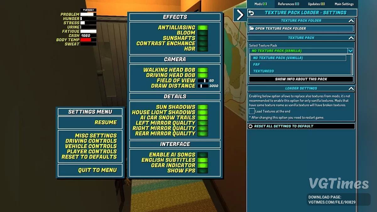 My Winter Car — Texture Pack Loader — загрузчик текстур