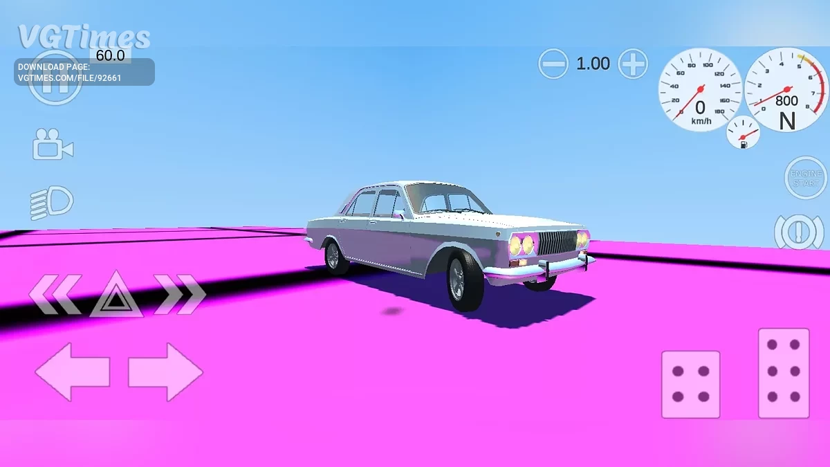 Not Simple Car Crash — Карта для падений