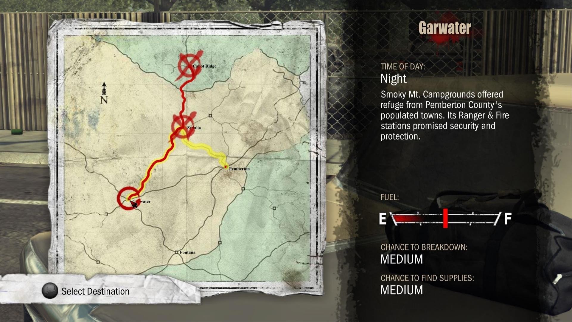 Шагающая карта. The Walking Dead Survival Instinct карта. Карта из ходячих мертвецов. Ходячие мертвецы карты перемещение.