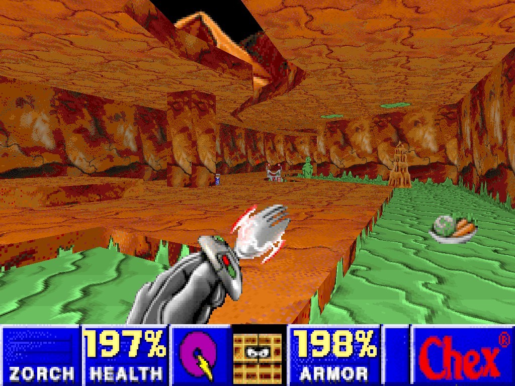 Quest 3 экран. Chex Quest игра. Chex Quest 1996 игра. Chex Quest 3. Doom 2 Monsters Chex Quest 3.