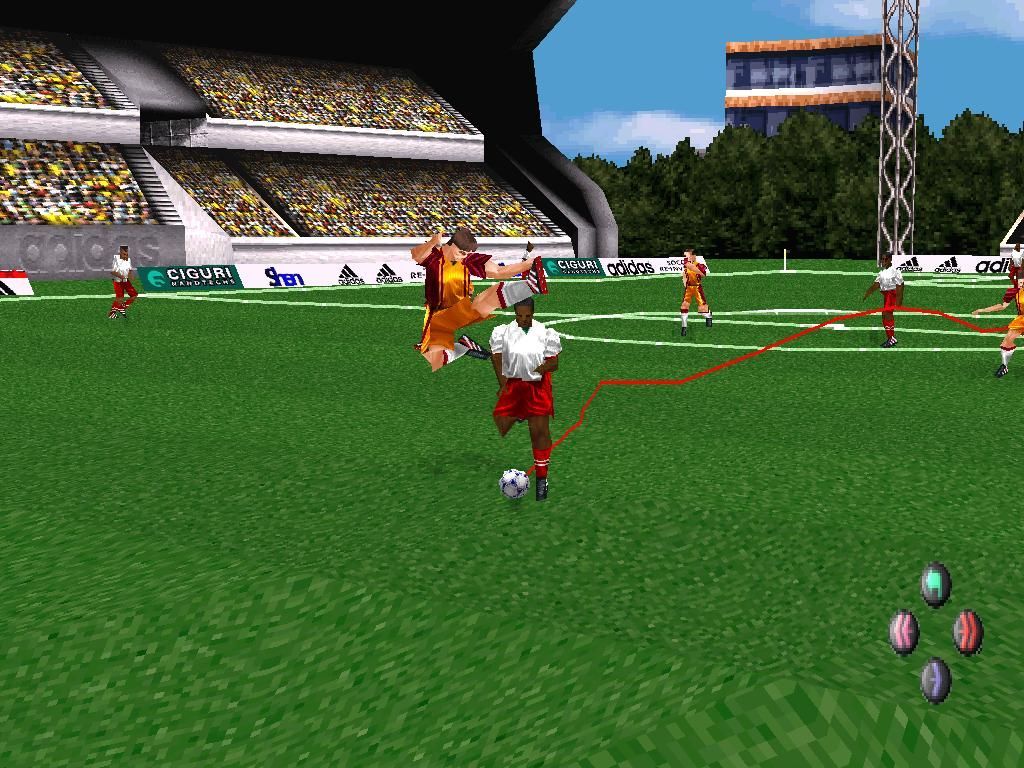 Игры 98 года. Actua Soccer 3 ps1. Konami picture as 98*98 formation.