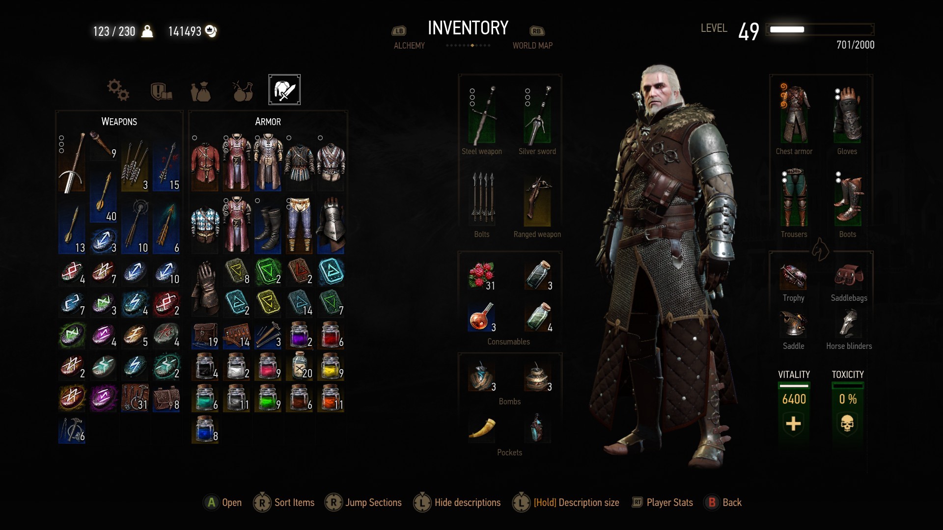 The witcher 3 leveling gear фото 43