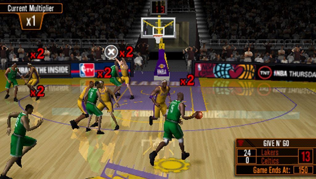 Nba psp. NBA 09 the inside.