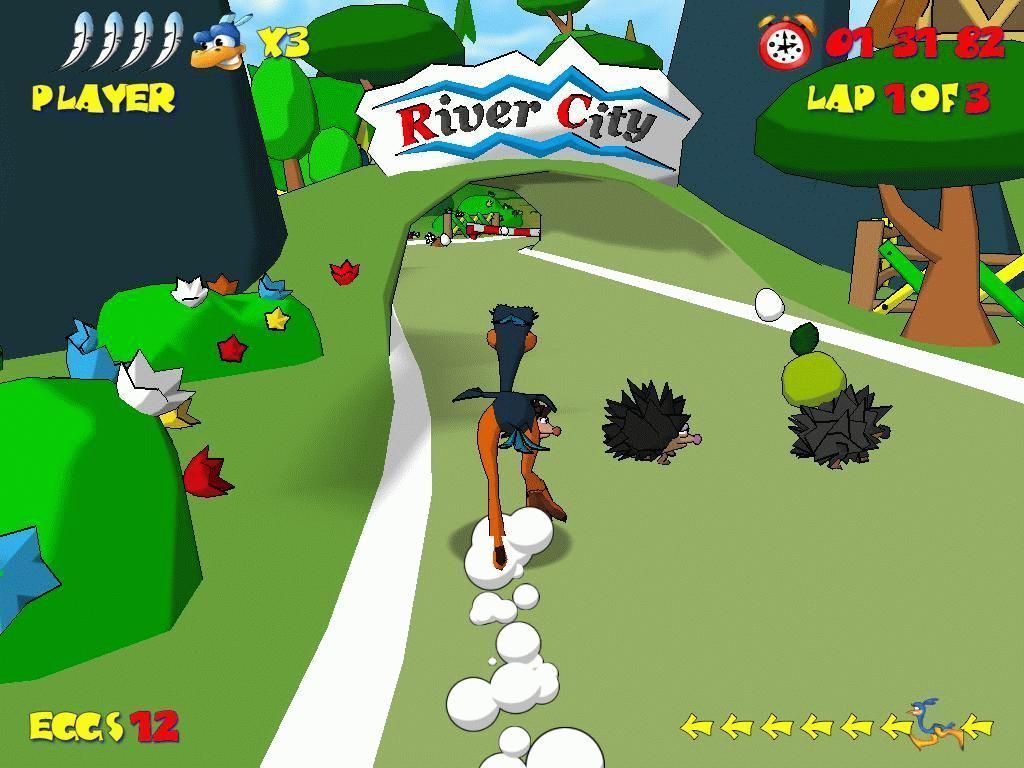 Game new run. Страусиные бега игра. Ostrich Runner страусиные бега. Игра побег страусов. Страусиные бега алавар.