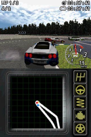 Driver nintendo. Race Driver: create & Race. Cars Nintendo DS Скриншот. Драйвер игры Нинтендо ДС\. Гонки Nintendo.