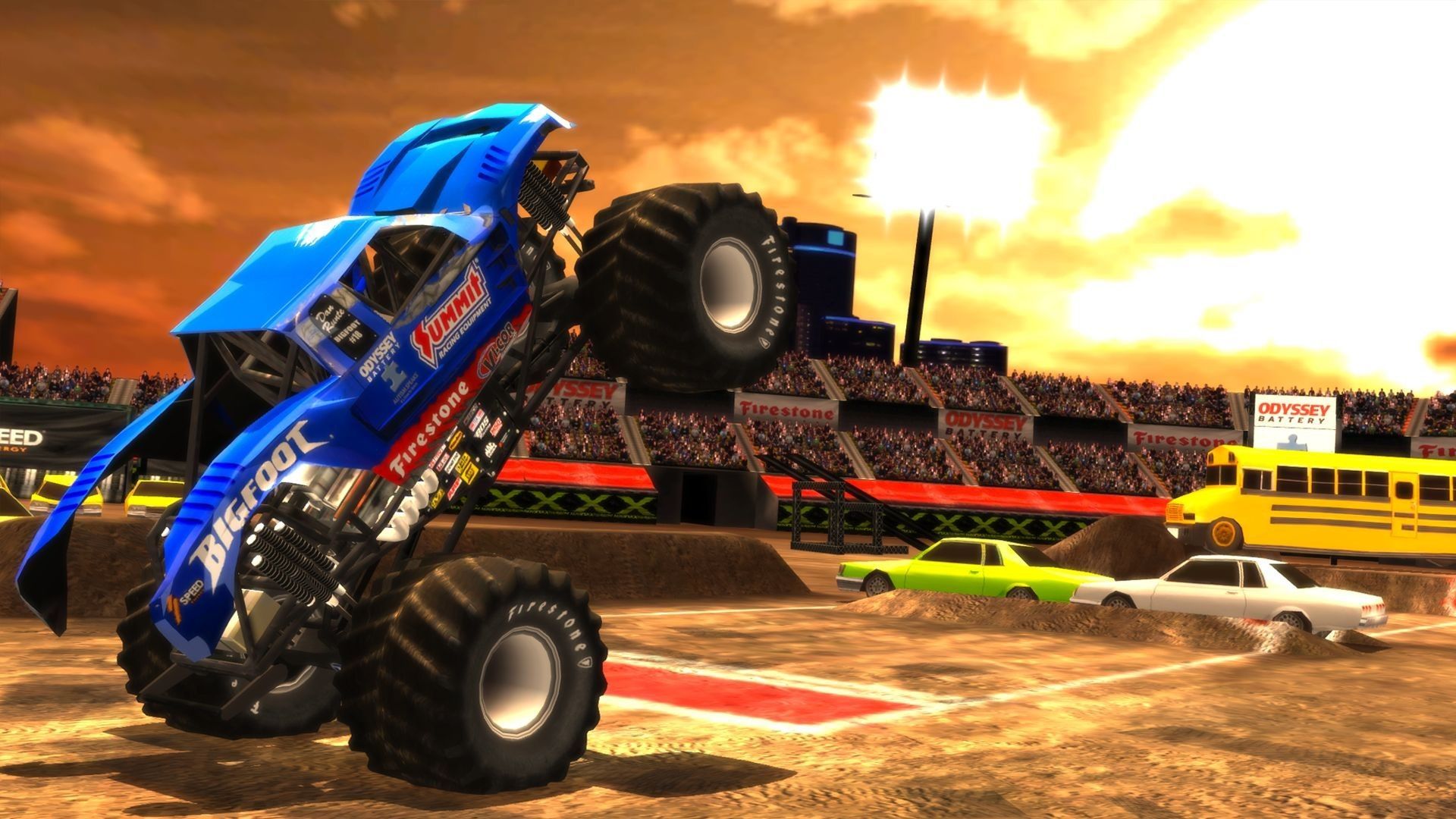 Monster trucks game