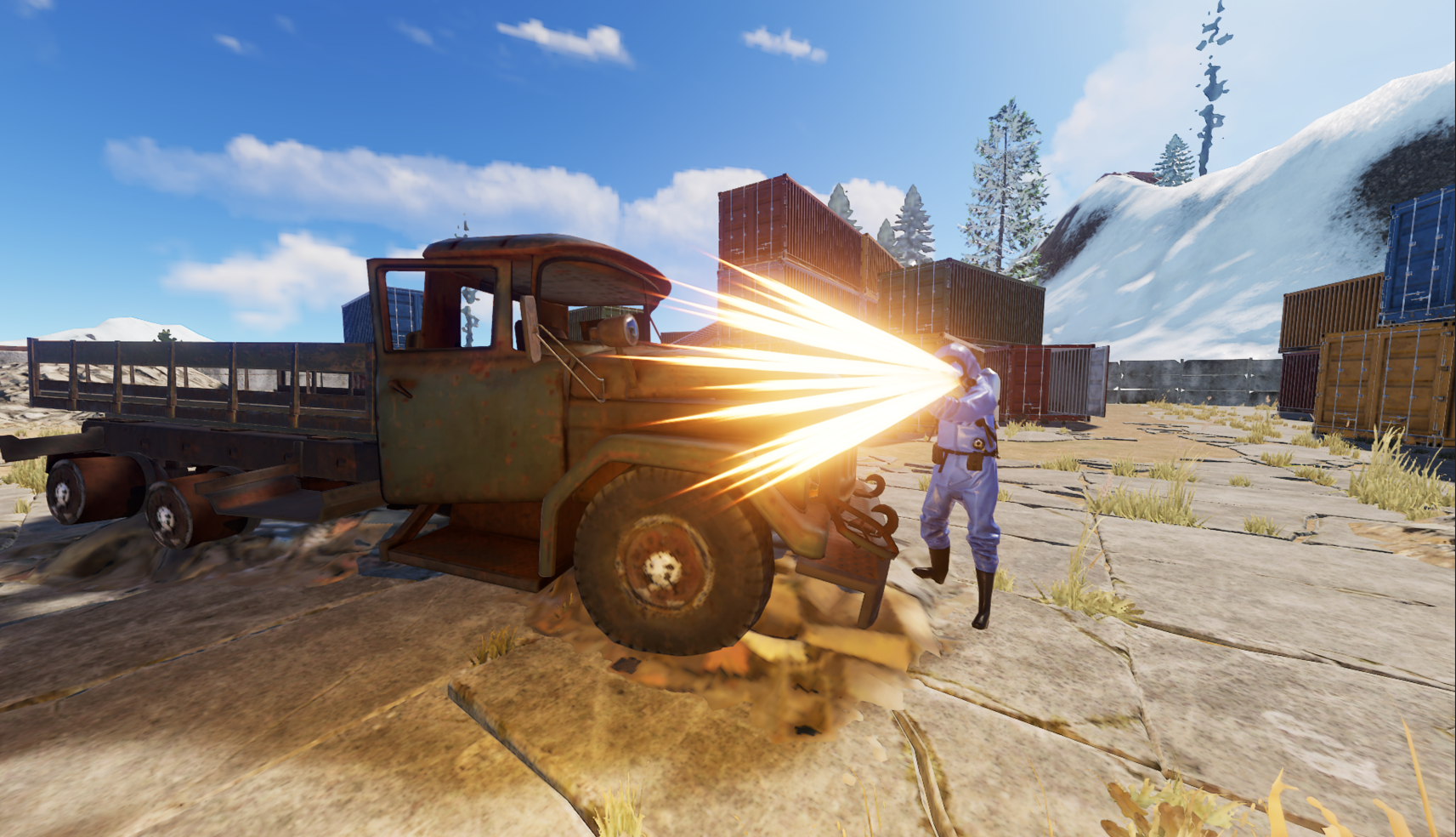 Скриншоты из Rust