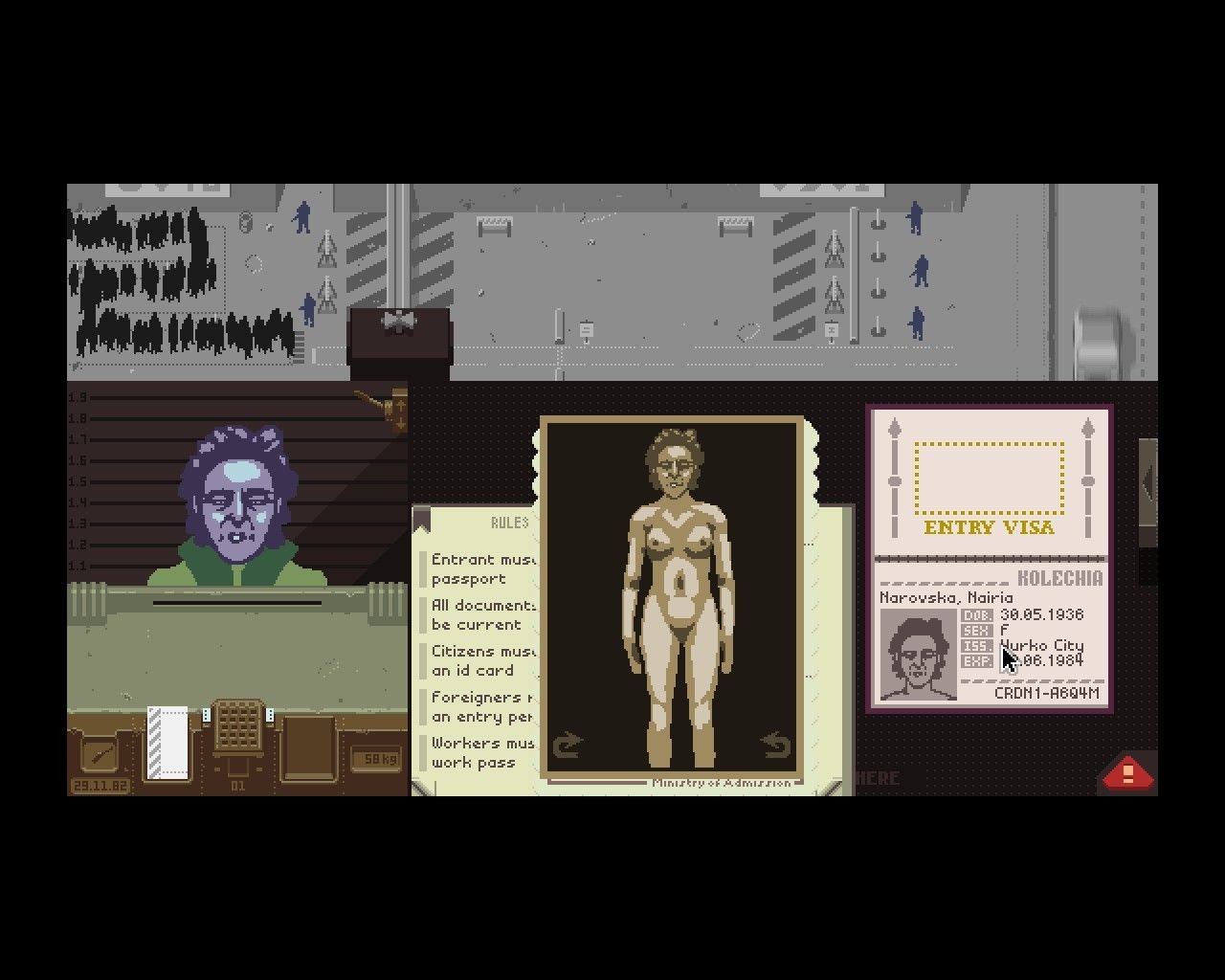 Papers please hentai game фото 20