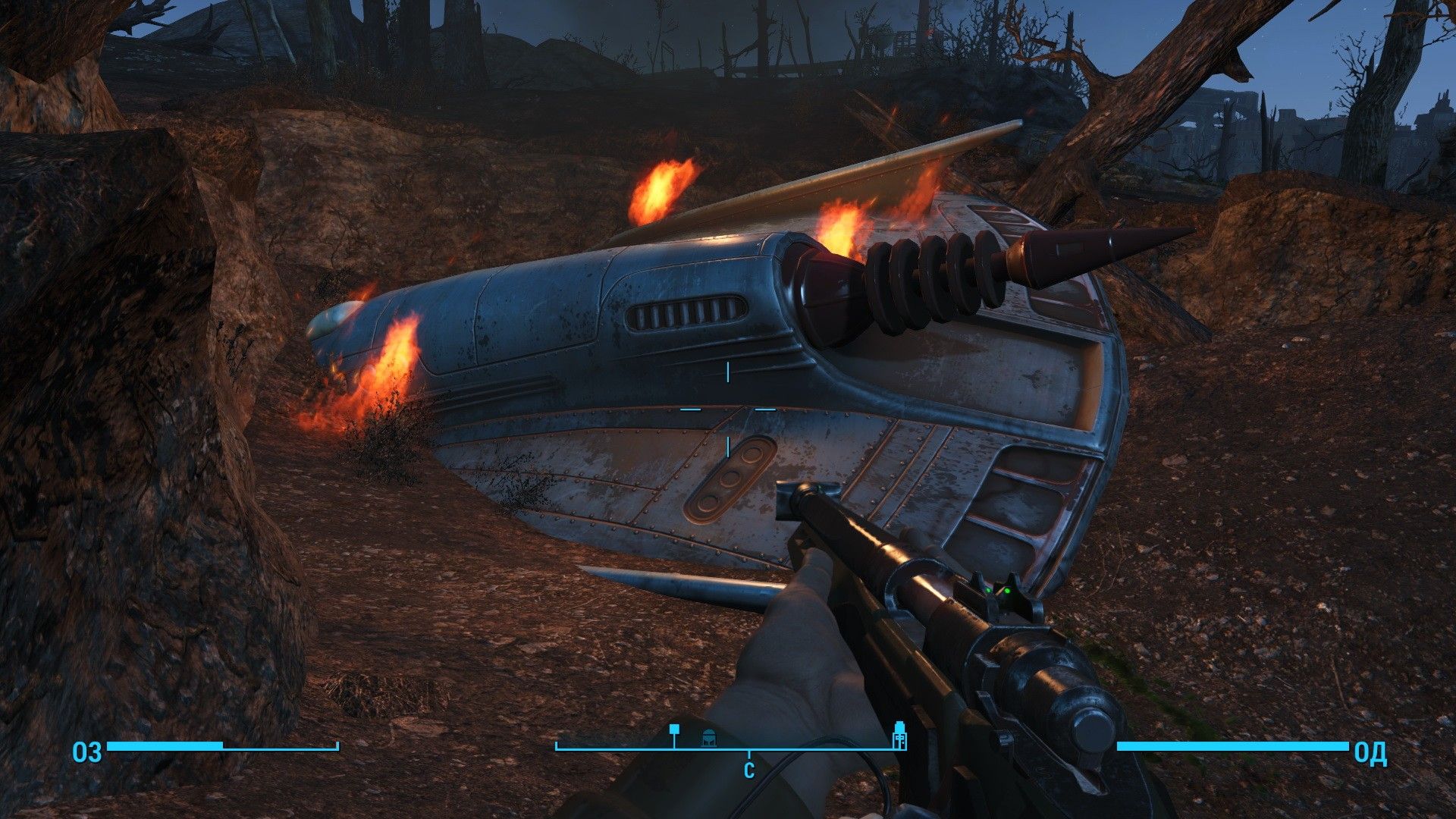 Fallout 4 вылетает во время игры. Фоллаут screenshot.
