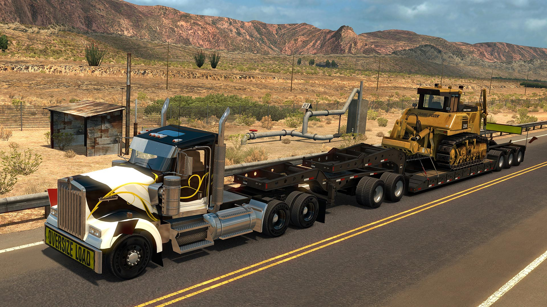 Атс перевозки. Американ трак симулятор 2. Дальнобойщики Американ трак. АТС Американ трак симулятор. American Truck Simulator - Heavy Cargo Pack.