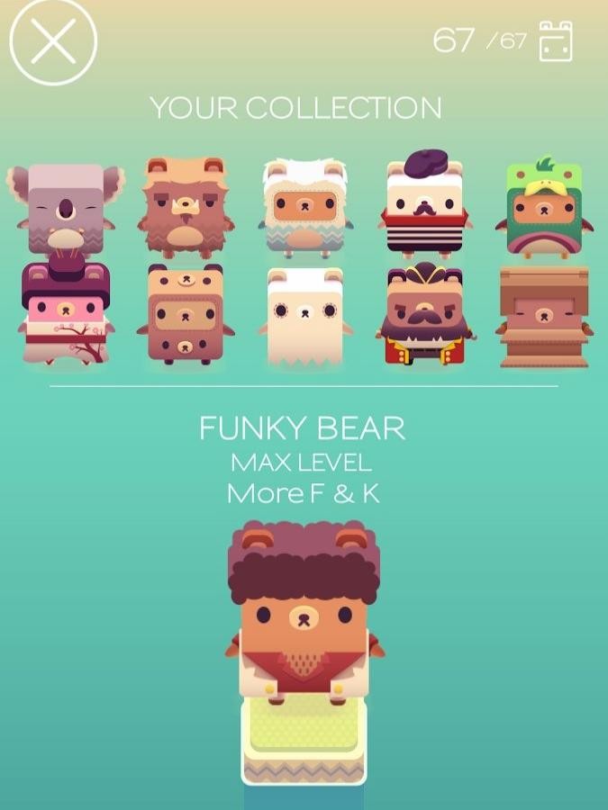 Eu sou funky bear. Alphabear. Level collection. Max Bear. BEARFUNKY on twitter.