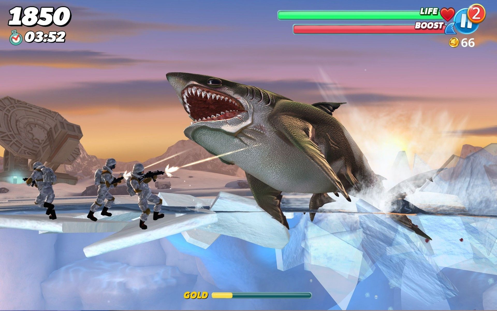 Скриншоты Hungry Shark World - всего 16 картинок из игры