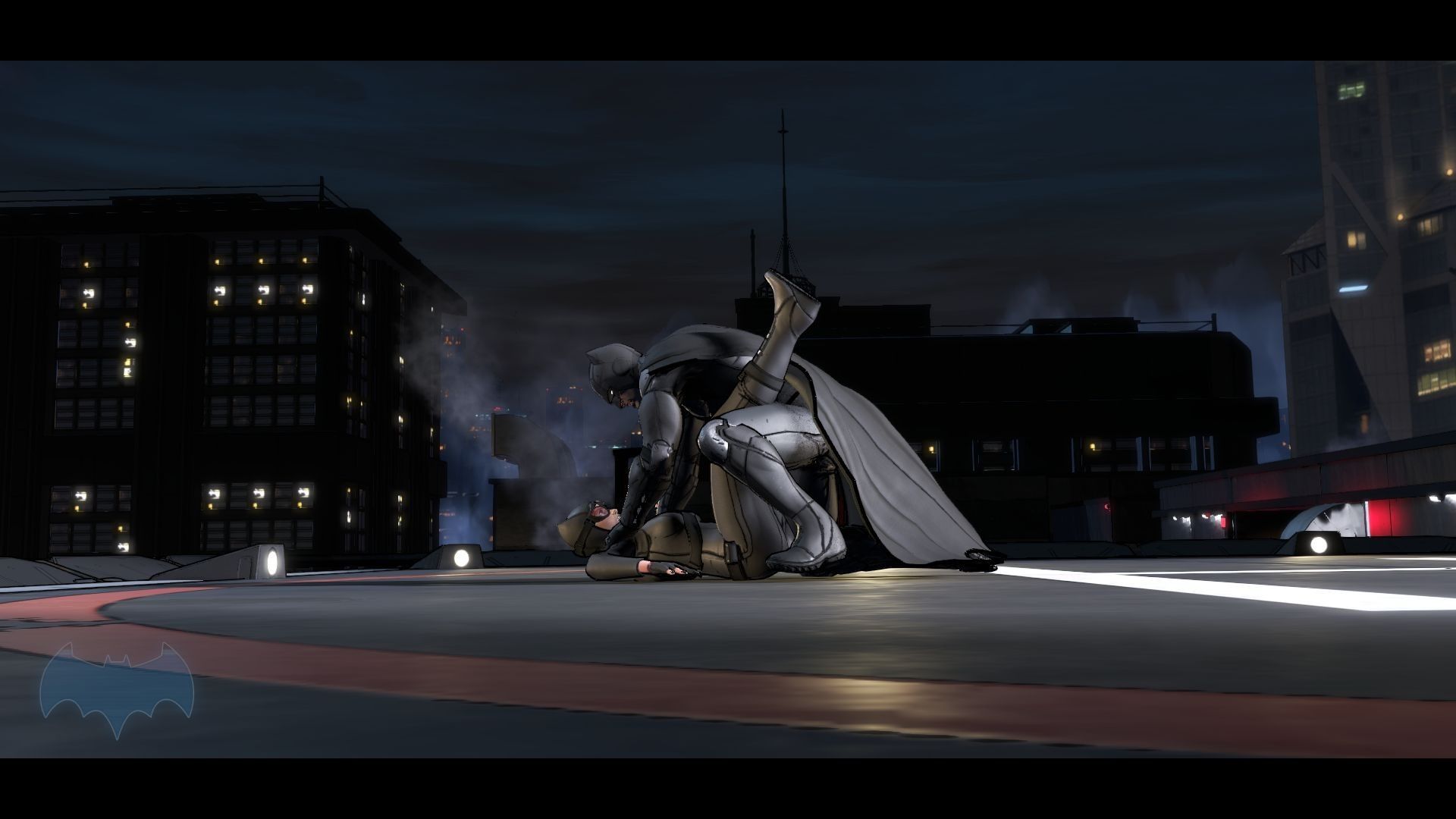 Атлас бэтмен. Batman 1 Episode Bank building.
