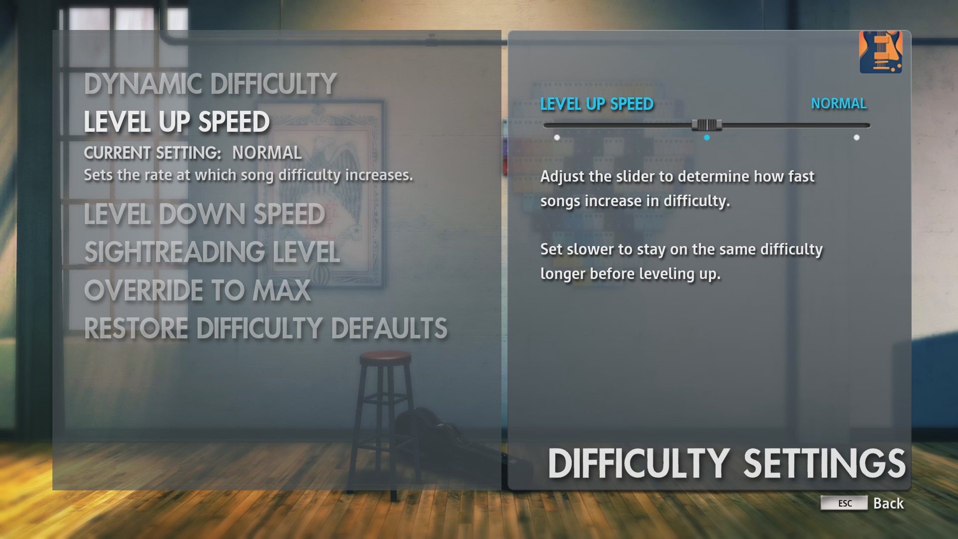 Leveled difficulty