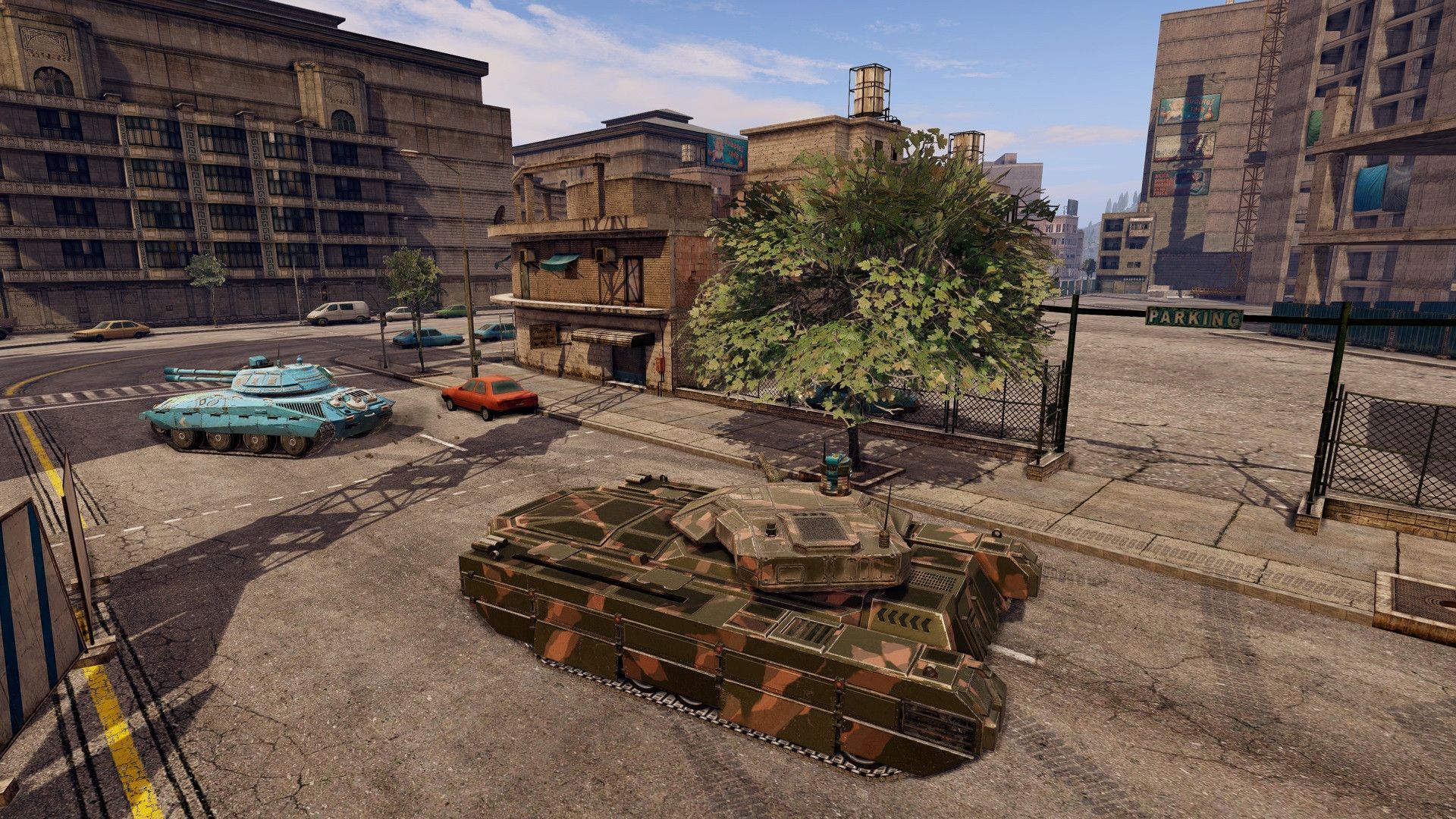 Last games tanks