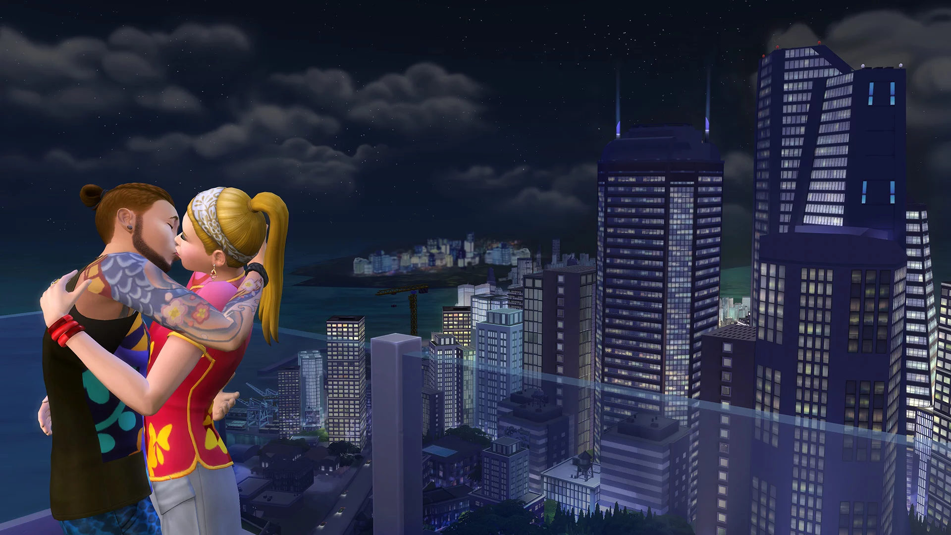 Скриншоты из The Sims 4: City Living