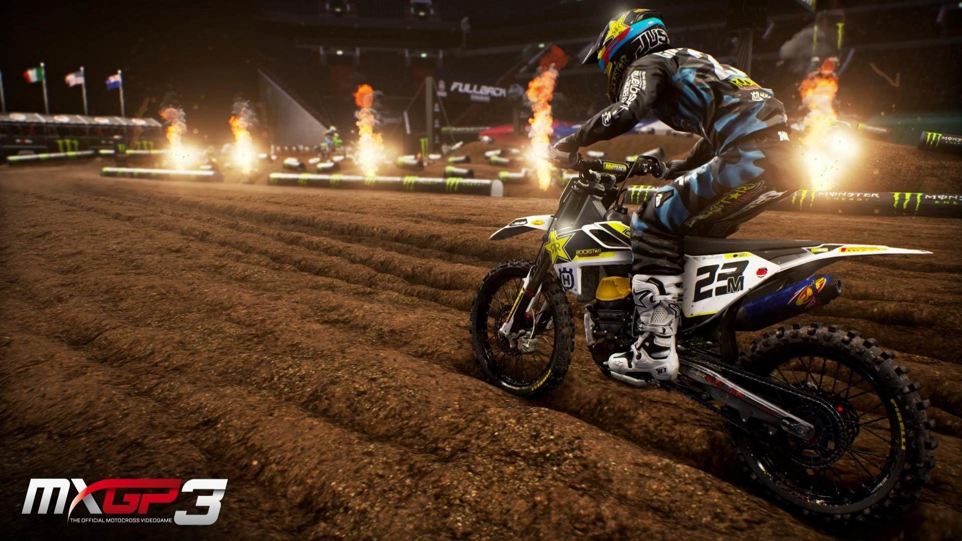 Motocross videogame