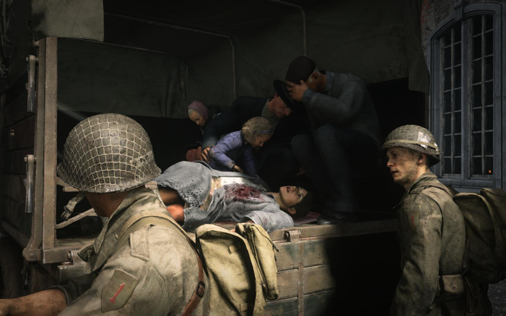 Системные call of duty ww2. Call of Duty ww2 поезд. Call of Duty WWII Скриншоты.
