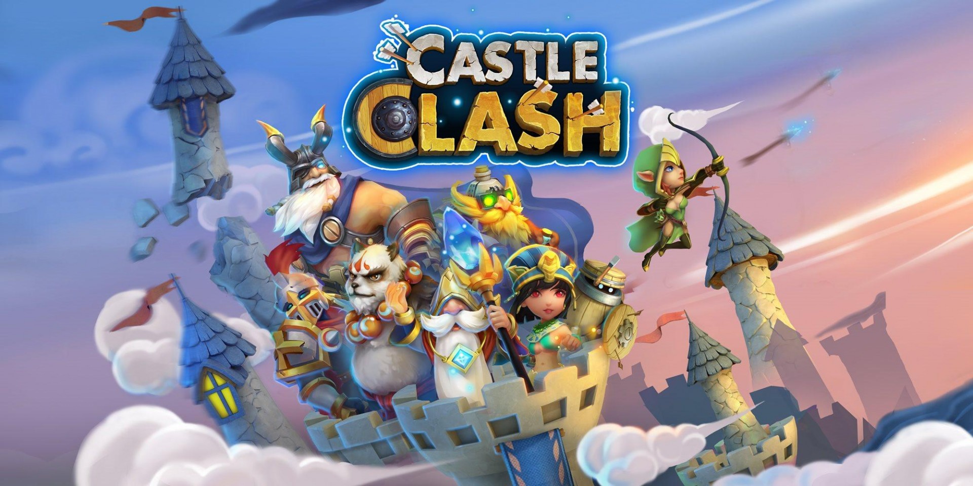 Арт <b>Castle</b> <b>Clash</b>.