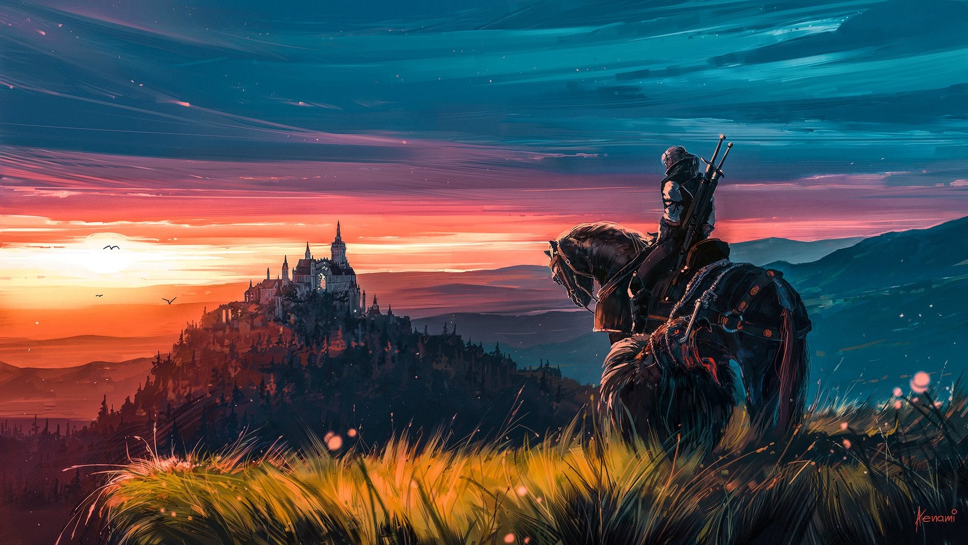 E3 animation the witcher 3 фото 63