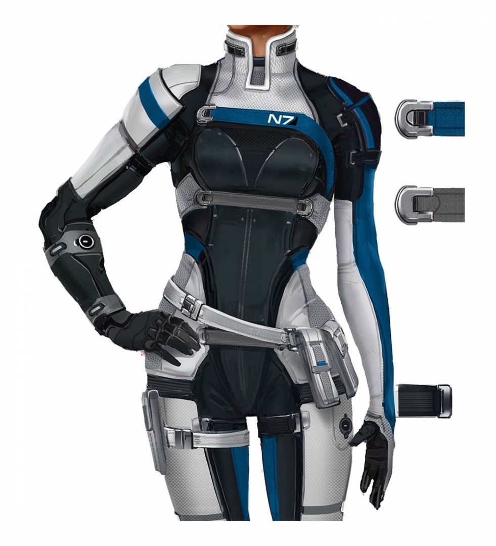 Mass Effect Andromeda одежда