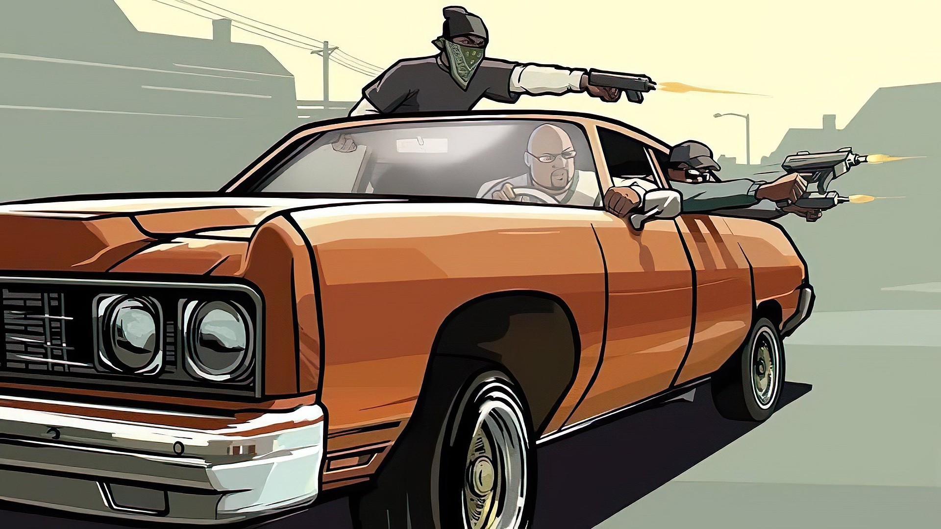Арт Grand Theft Auto: San Andreas (GTA: San Andreas) - всего 18 артов из игры