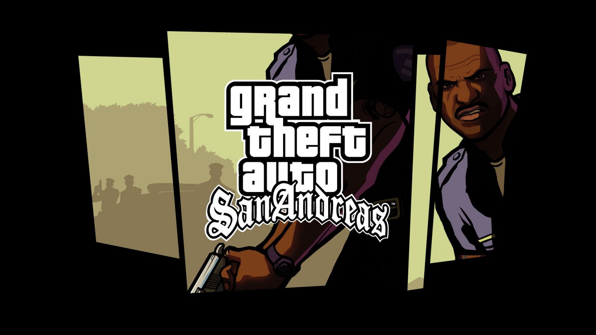 Черный экран самп. Grand Theft auto: San Andreas. ГТА Сан андреас заставка. ГТА Сан андреас загрузочные экраны. Картинки ГТА Сан андреас.