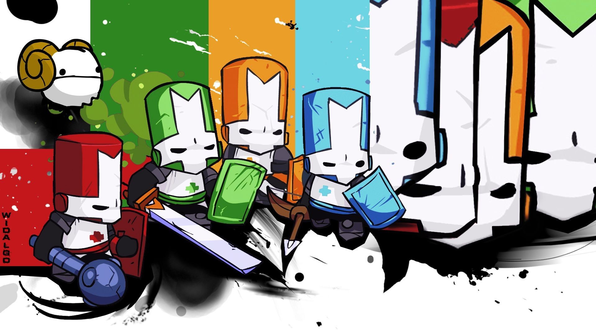 Castle crashers рисунки