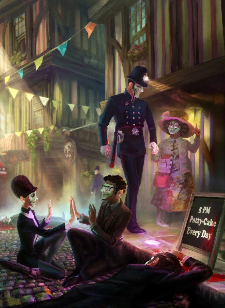 Арт We Happy Few - всего 14 артов из игры