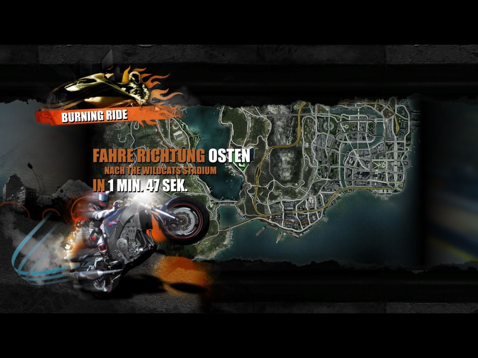 Burnout paradise карта