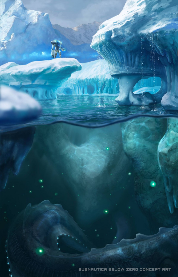 Арт Subnautica: Below Zero - всего 4 арта из игры