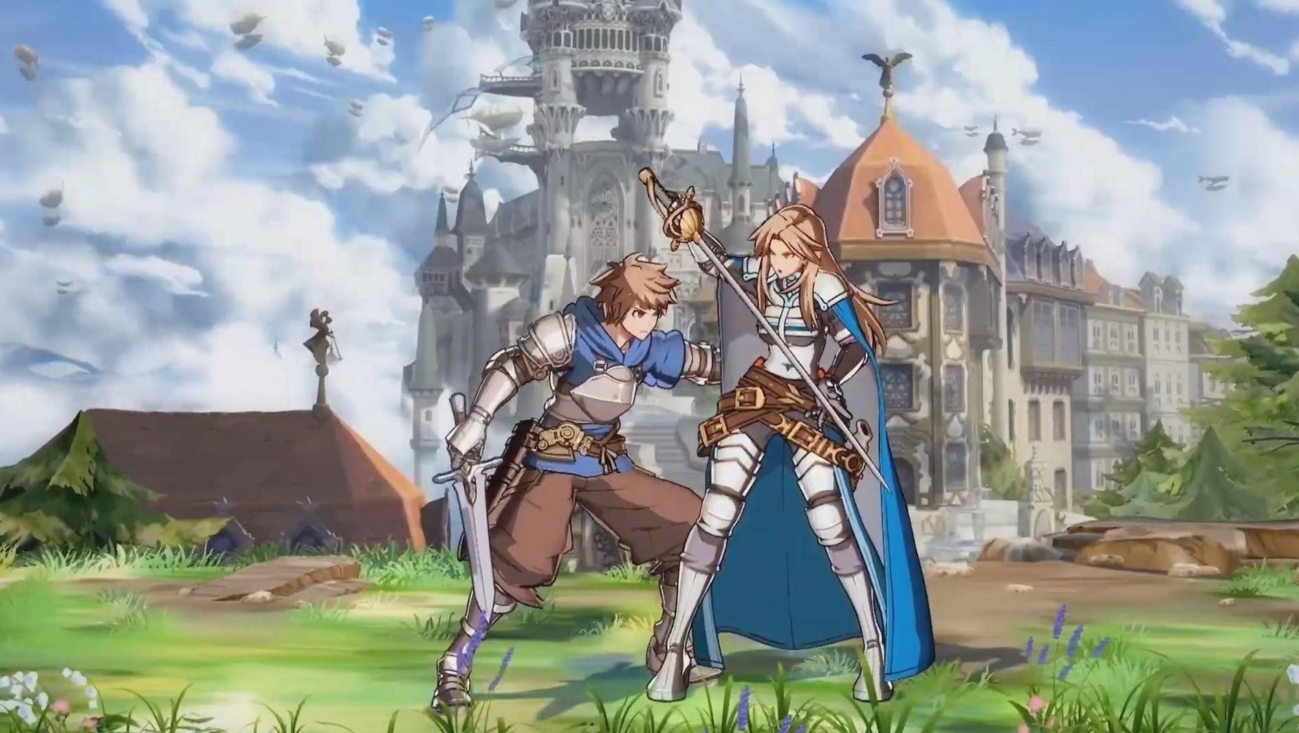 Granblue fantasy versus. Фантазия Гранблю Скриншоты. Гранблу фэнтези скрины. Аниме фэнтези Скриншоты.