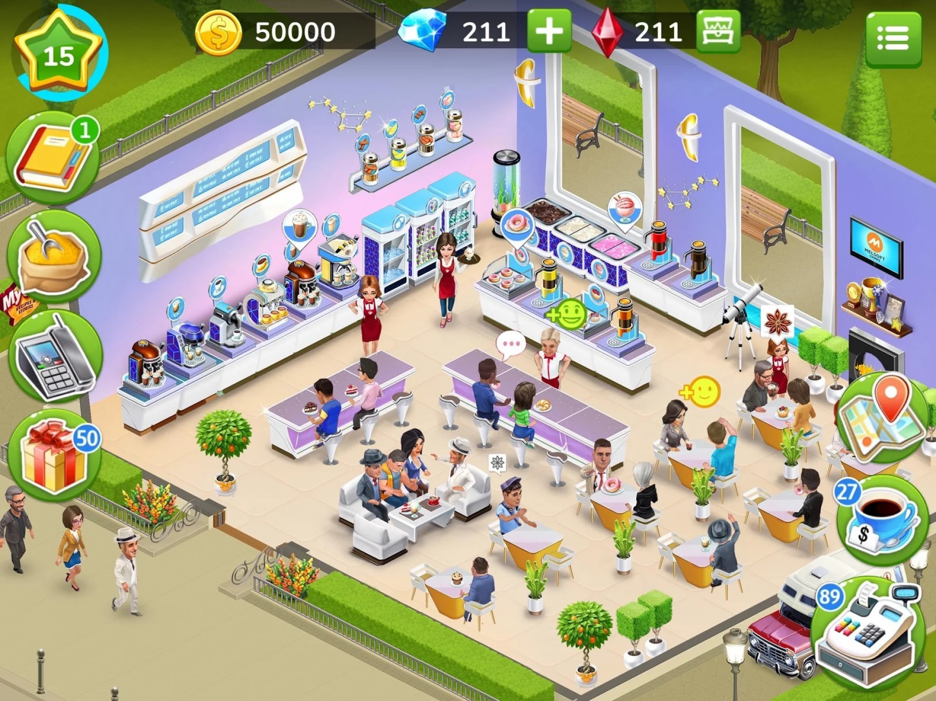 My Cafe игра