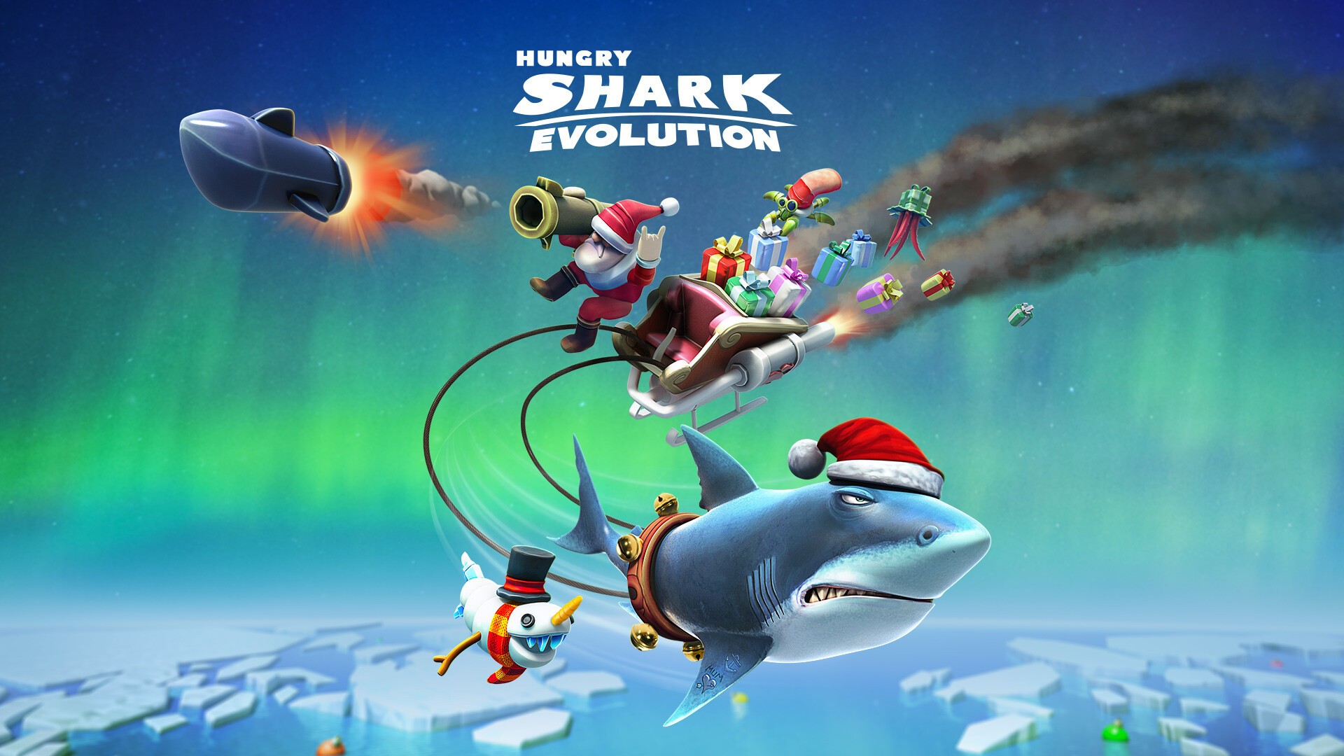 Арт Hungry Shark Evolution - всего 10 артов из игры