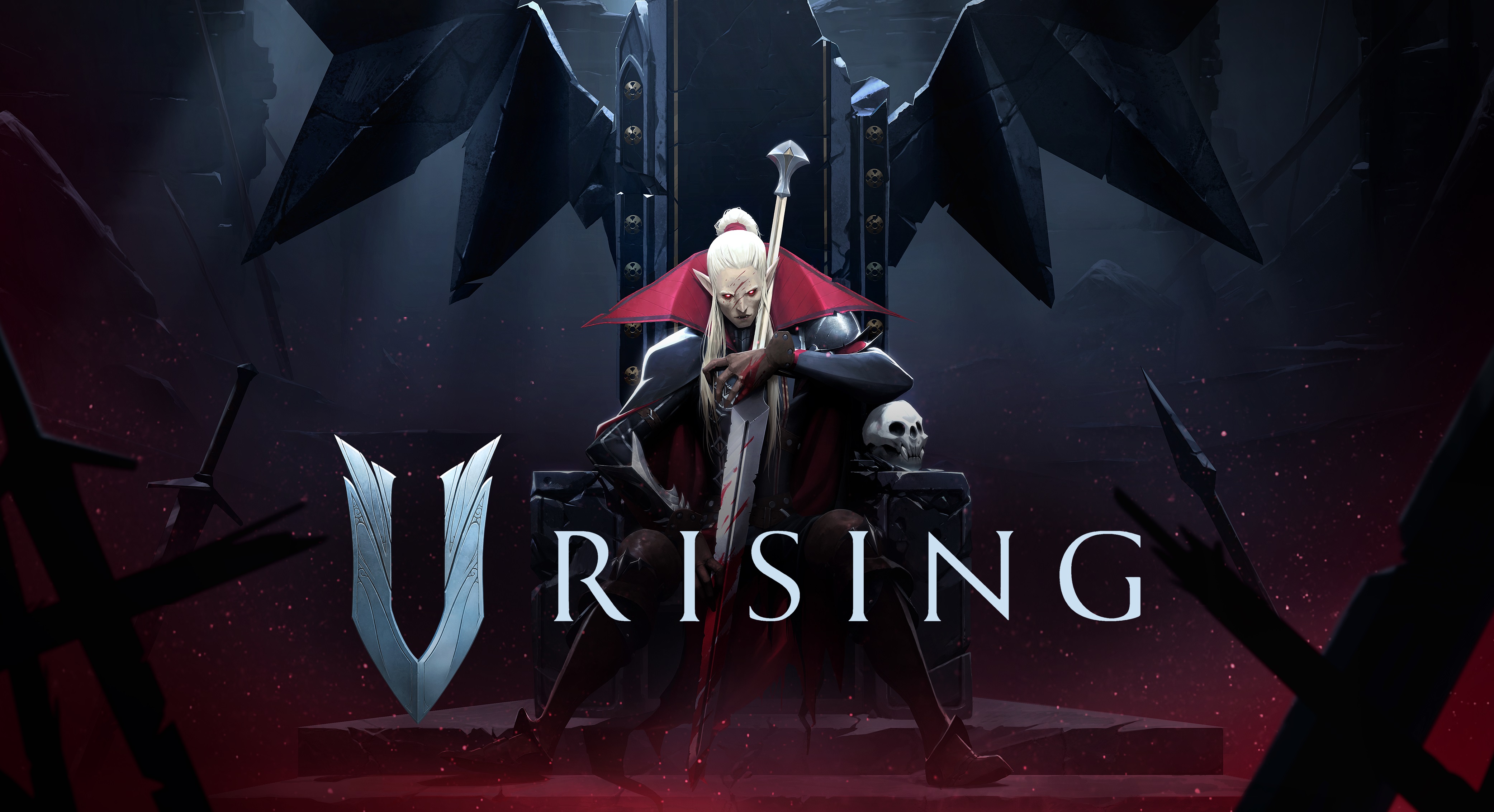 V wallpapers. V Rising. V Rising вампиры. Vampire Rising игра. V Rising арт.