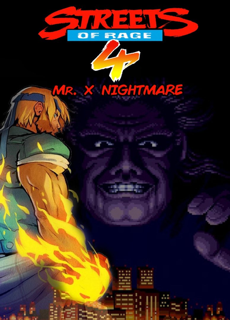 Mr rage. Streets of Rage 4 Nightmare Mr. x обложка. Street of Rage 4 Mr x Nightmare секретный персонаж. Streets of Rage 4 Blaze. Mr x Nightmare.