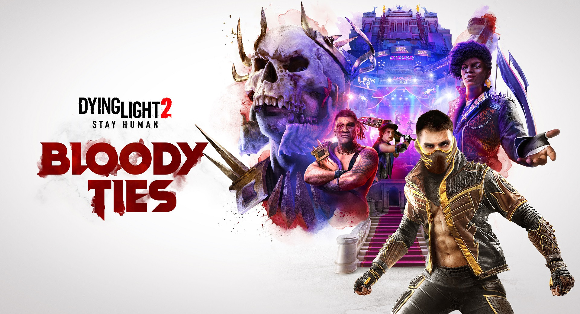 Bloody ties. Эйден Колдвелл Dying Light 2. Dying Light 2 stay Human обложка.