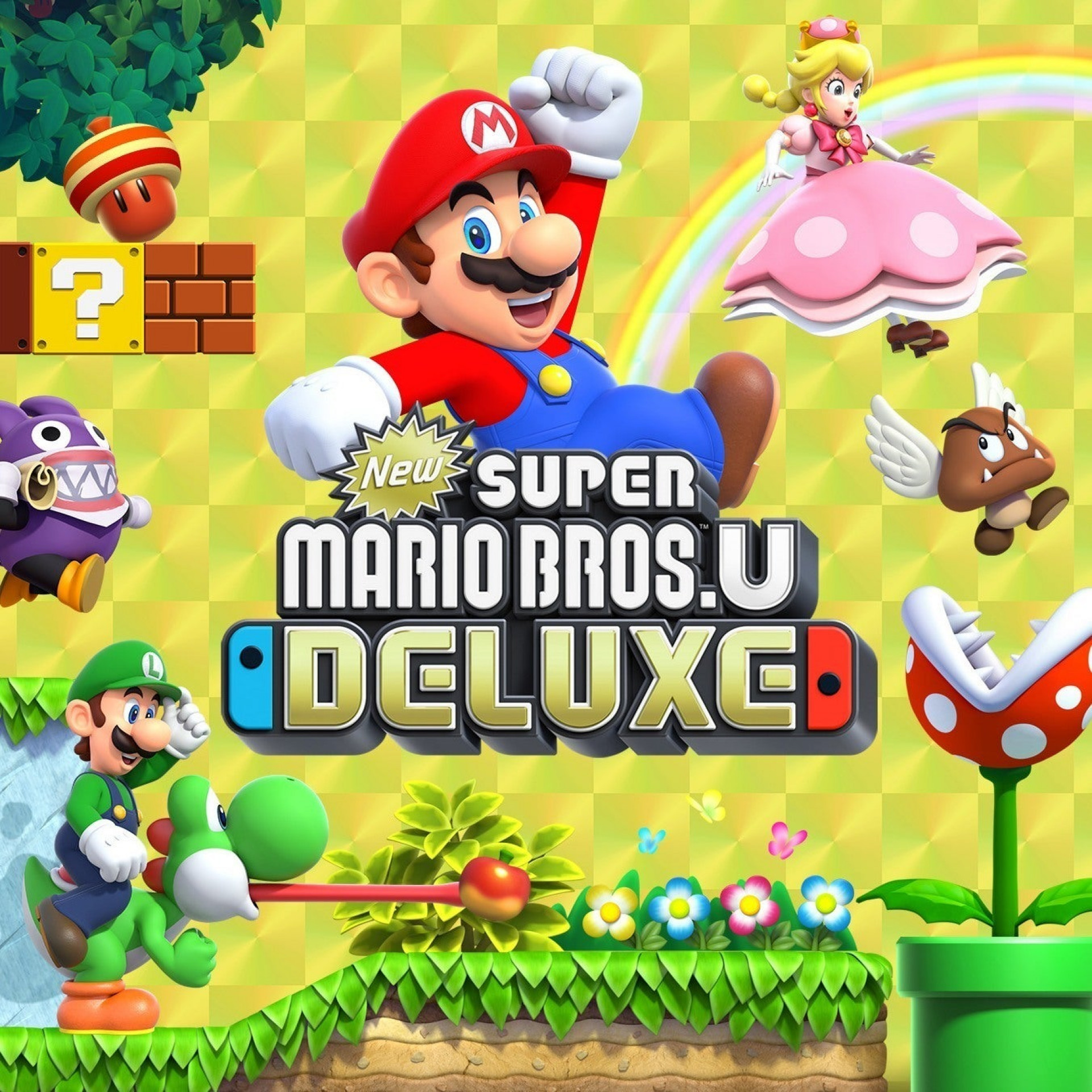 Игры делюкс март 2024. New super Mario Bros. U Deluxe Switch. Super Mario Deluxe Nintendo Switch. Super Mario Bros Deluxe Nintendo Switch. Игра для Nintendo Switch New super Mario Bros. U Deluxe.