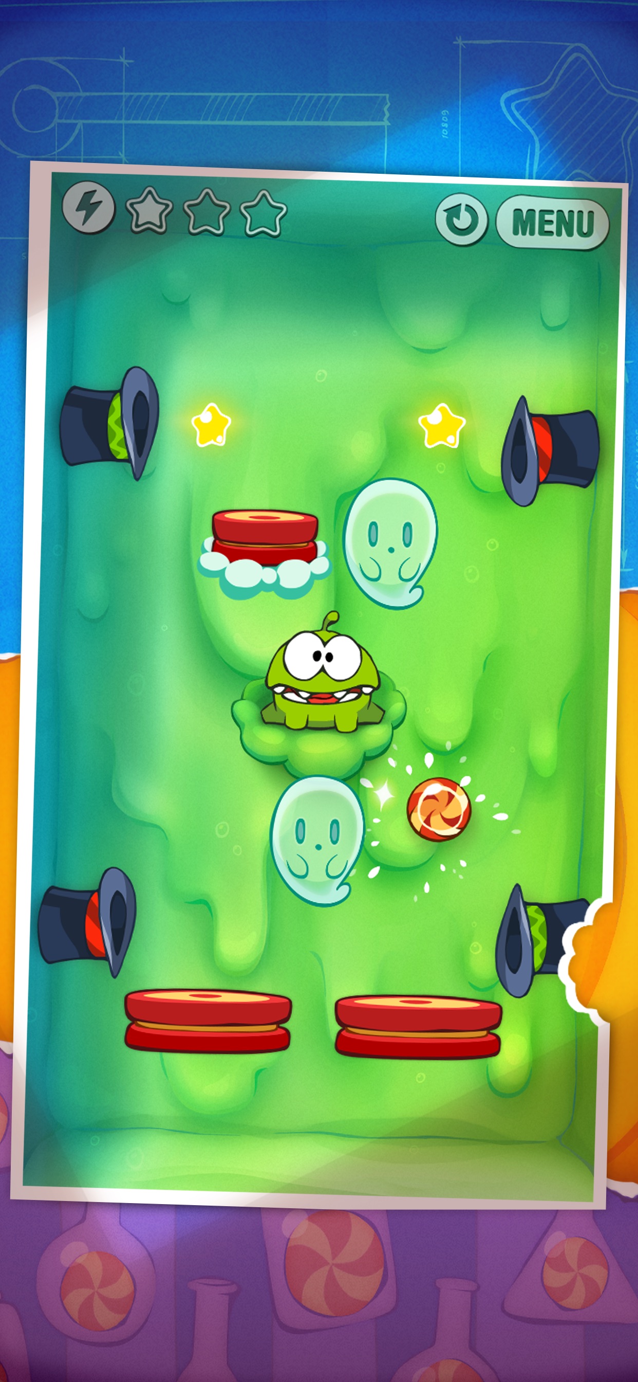 Cut the rope experiments gold