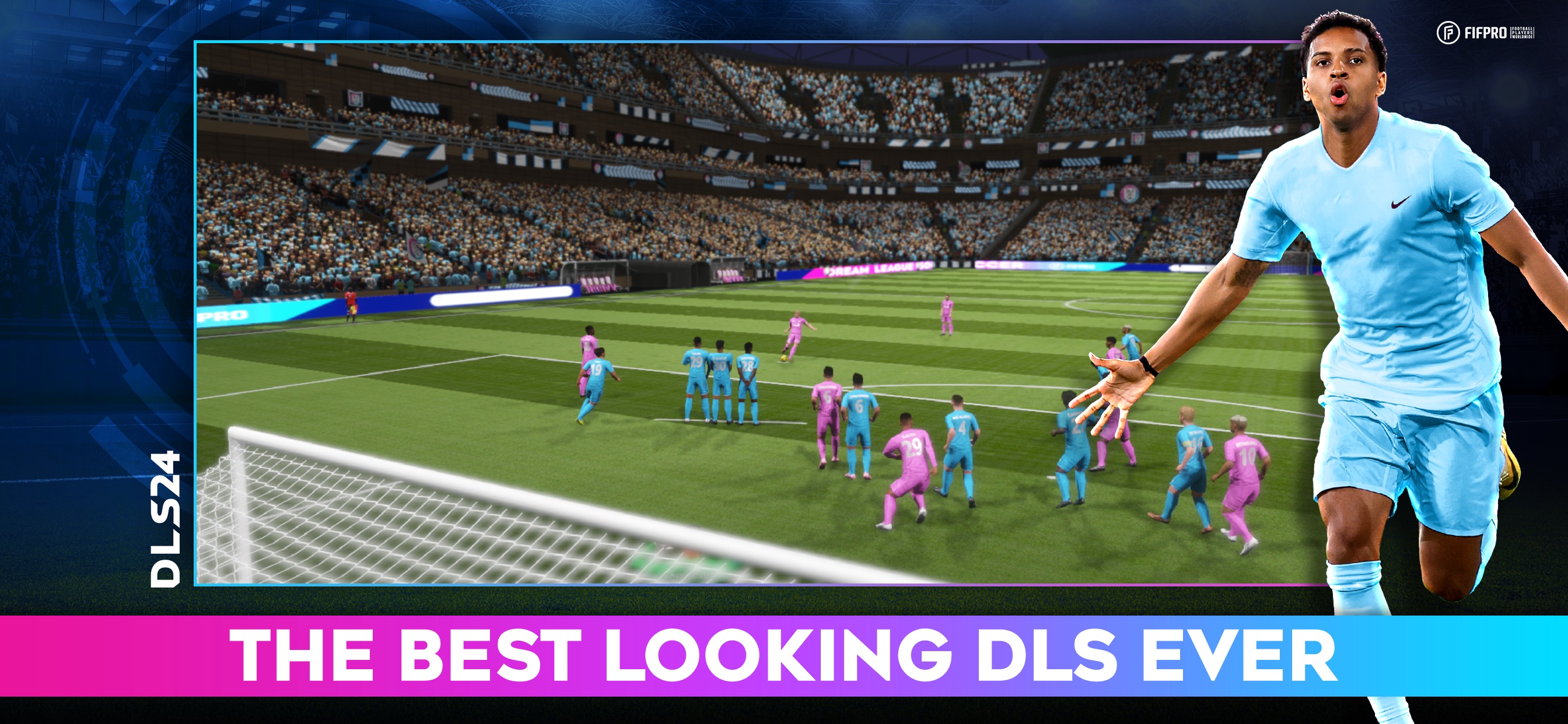 Скриншоты Dream League Soccer 2024 - всего 7 картинок из игры