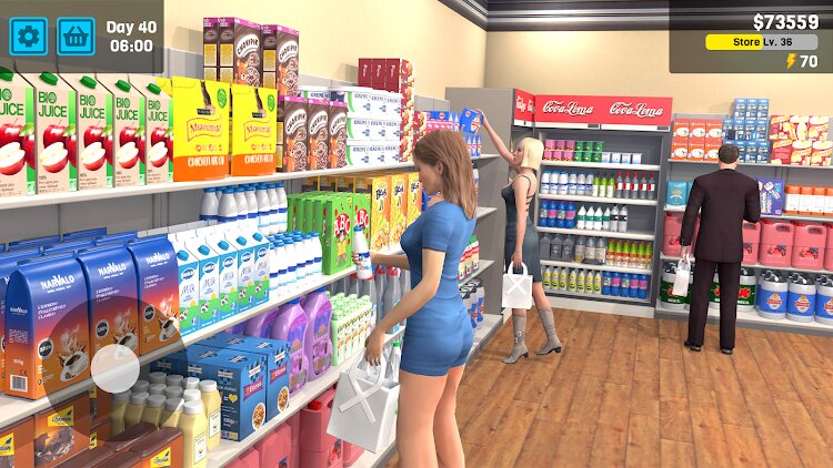 Manage supermarket simulator много денег